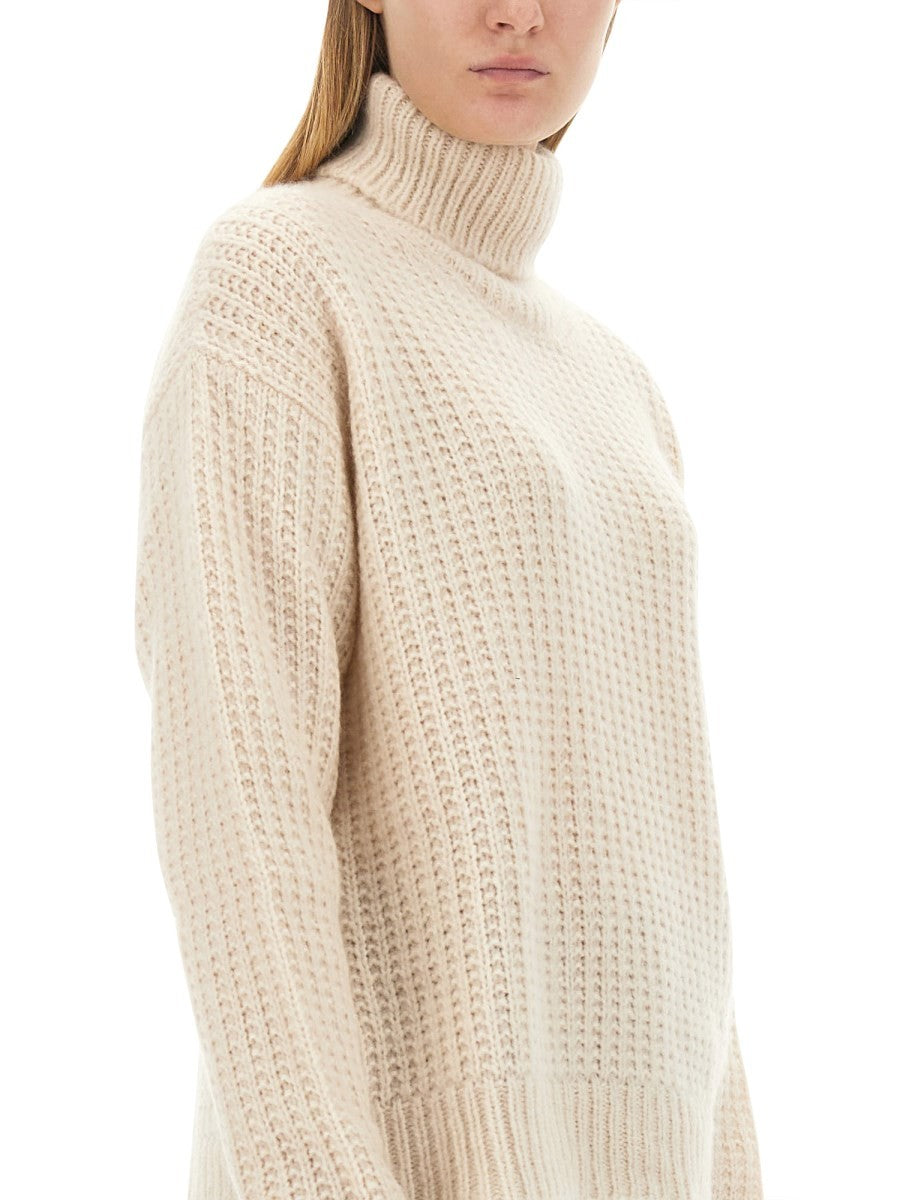 SILK AND CASHMERE TURTLENECK SWEATER