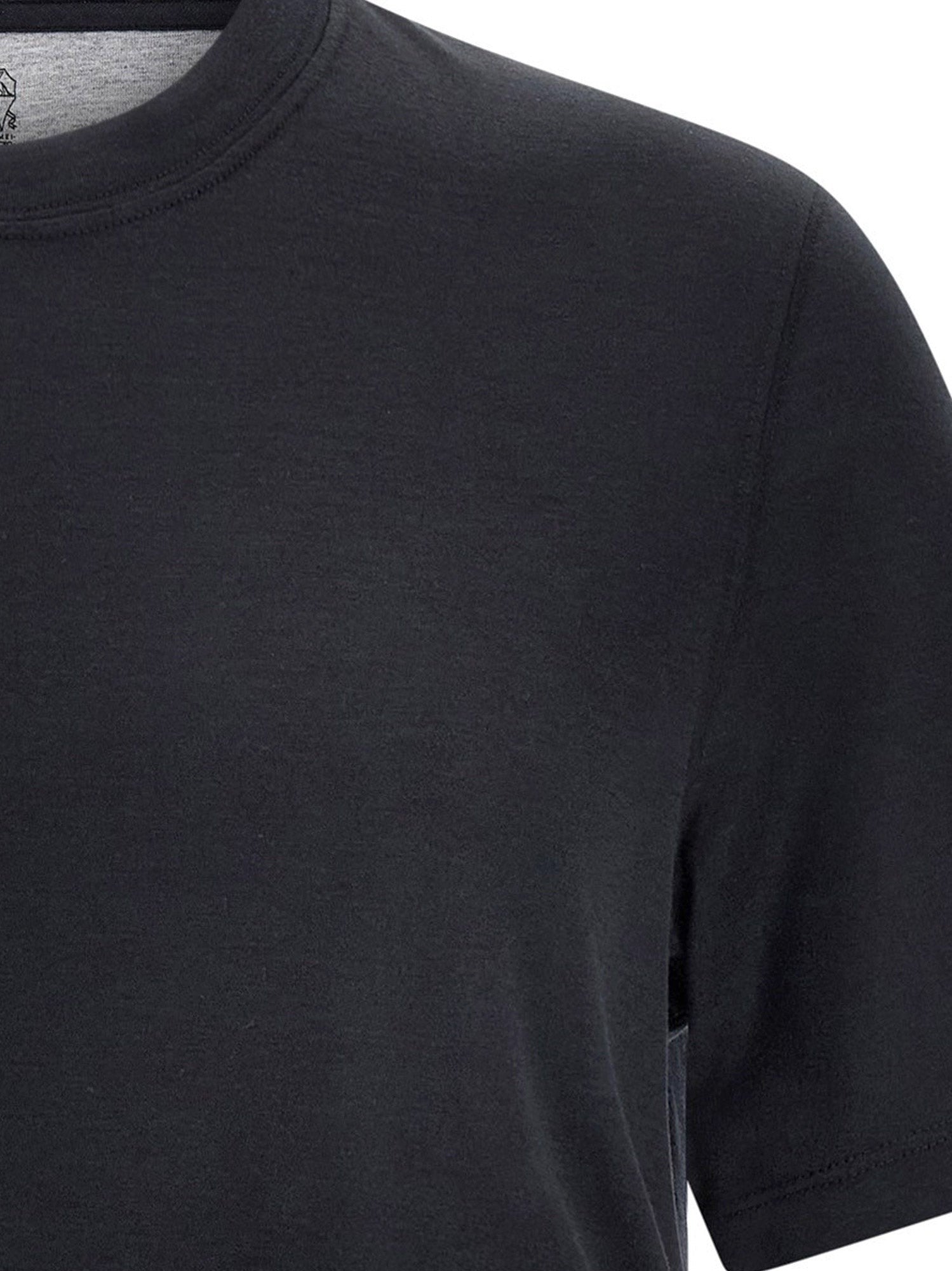 Silk and cotton blend t-shirt