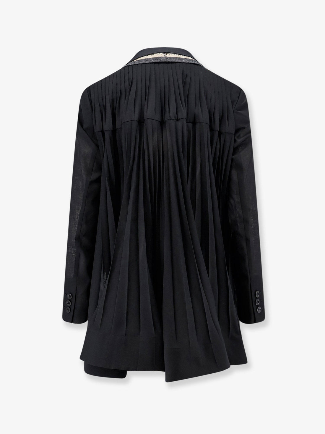 SACAI - Silk and organza blazer silk-and-organza-blazer_32968d5f-aaa0-42c1-b921-9228be23dc89