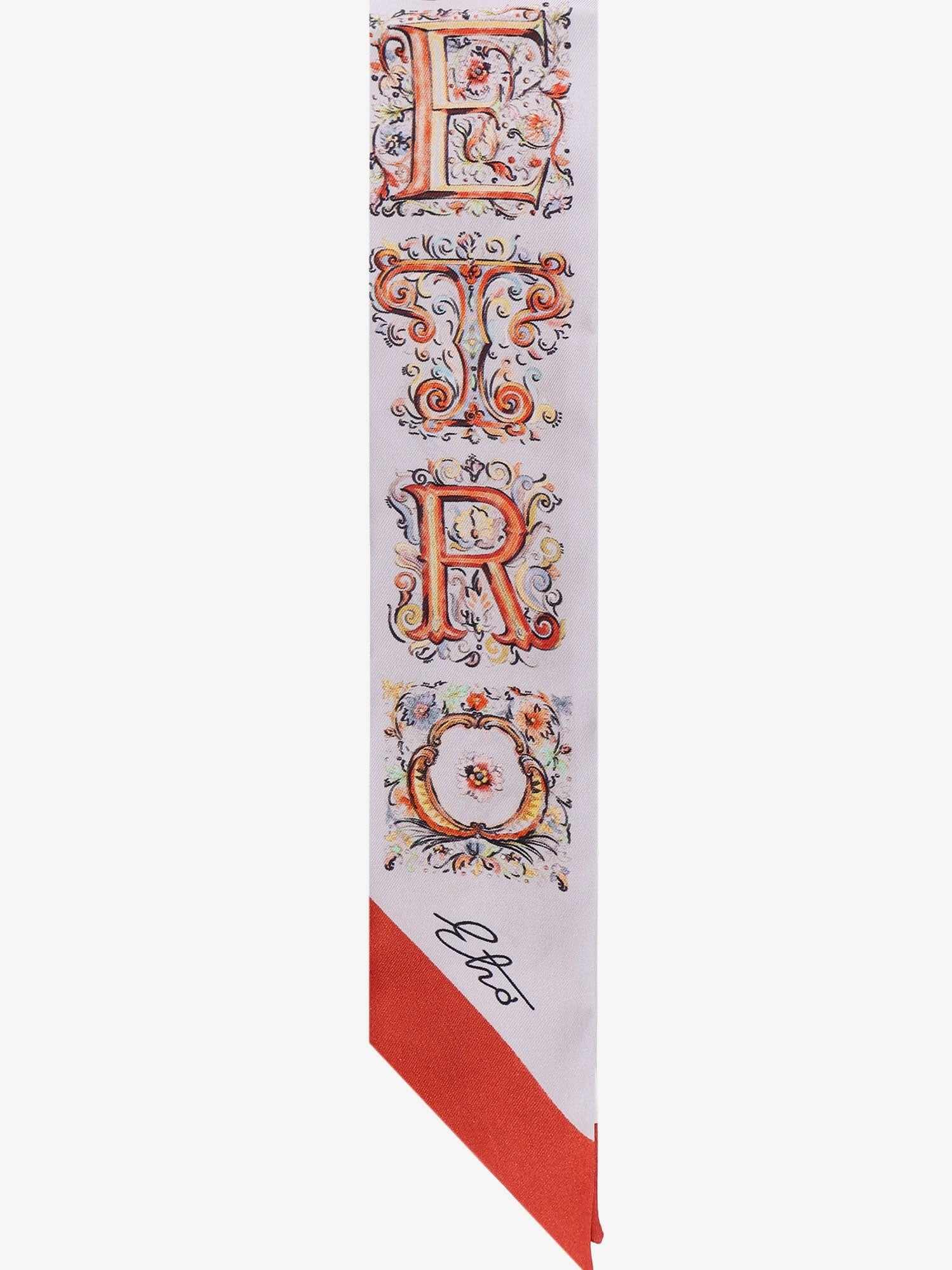 Etro Etro - Silk bandeau with paisley print