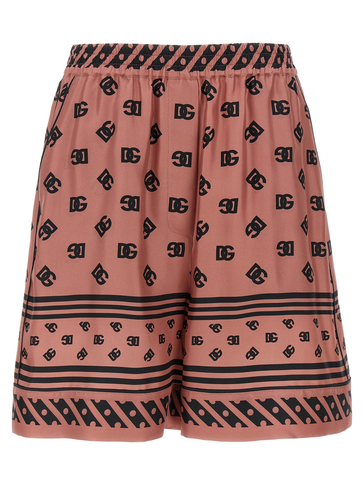 Dolce & Gabbana - Silk bermuda shorts