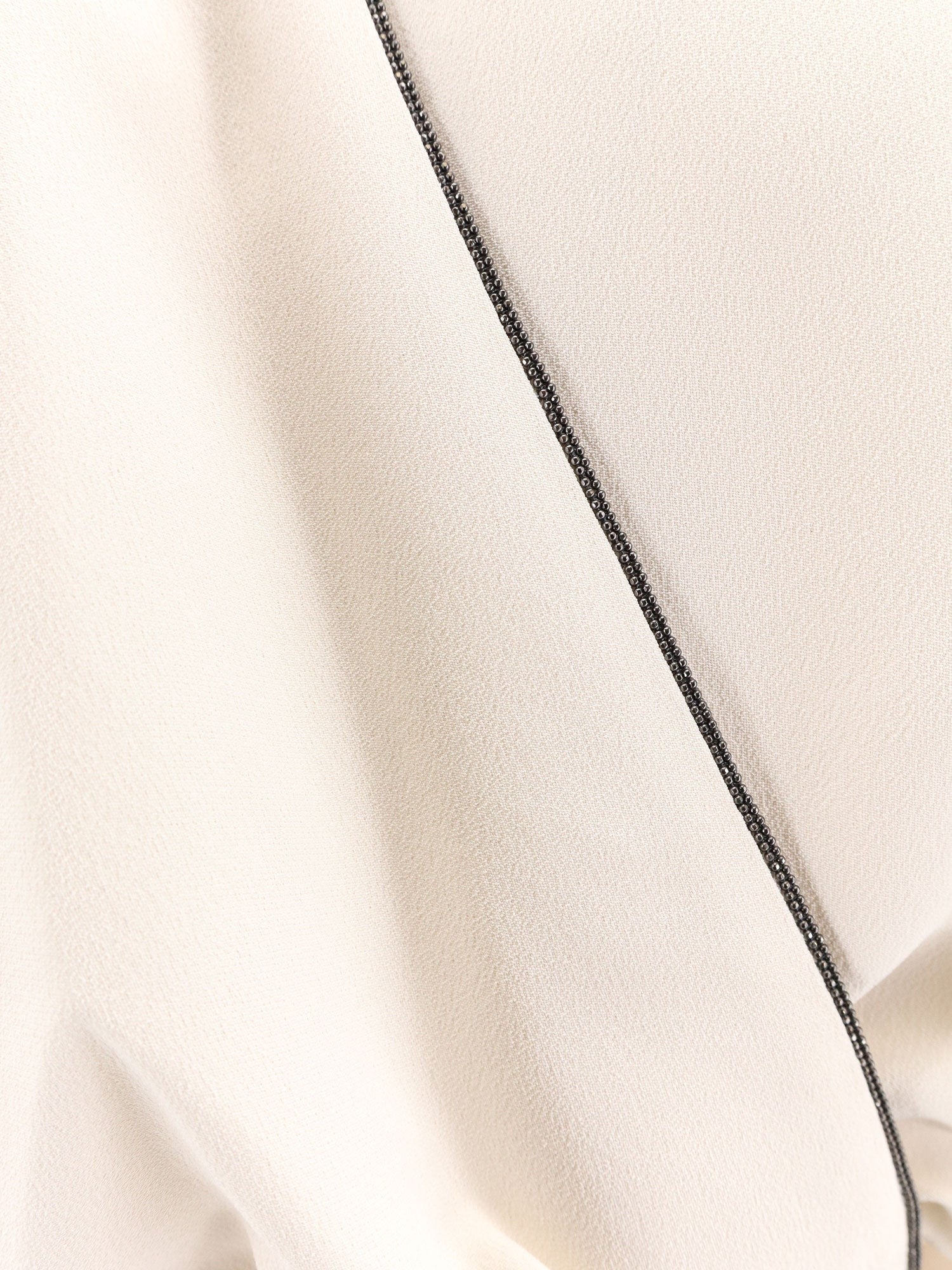 Silk blend long dress