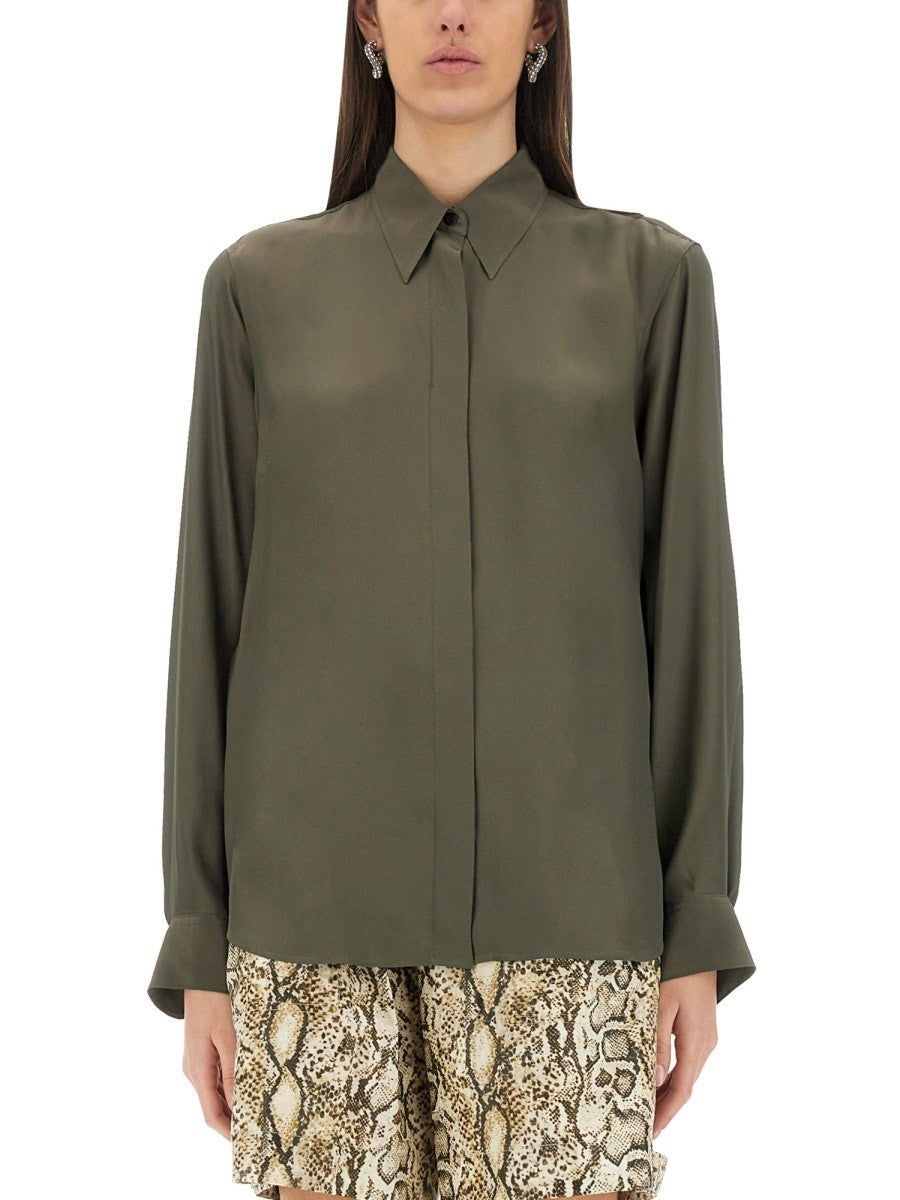 Dries Van Noten - SILK BLEND SATIN SHIRT silk-blend-satin-shirt_1b1dccda-d049-44d7-b29d-456c86925a8b