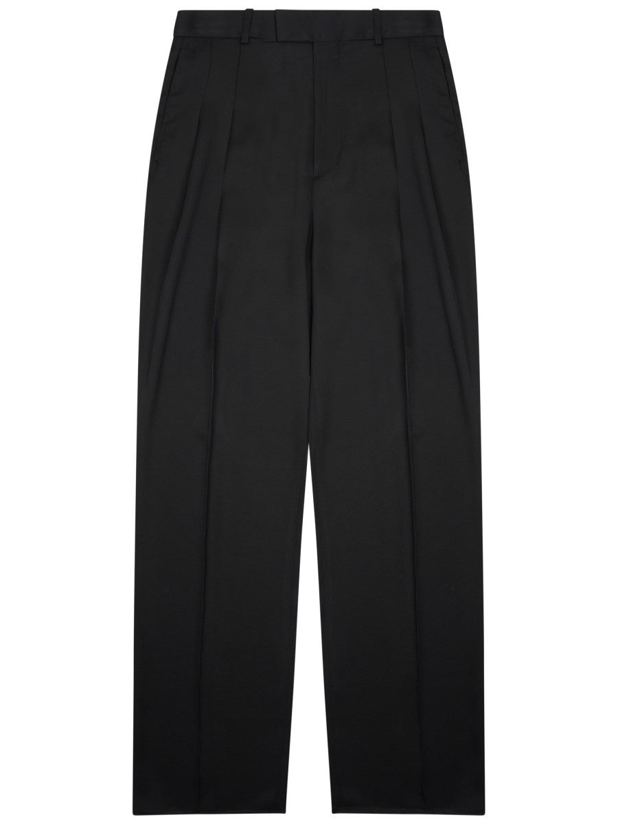 Bottega Veneta - SILK BLEND TAILORED PANTS silk-blend-tailored-pants