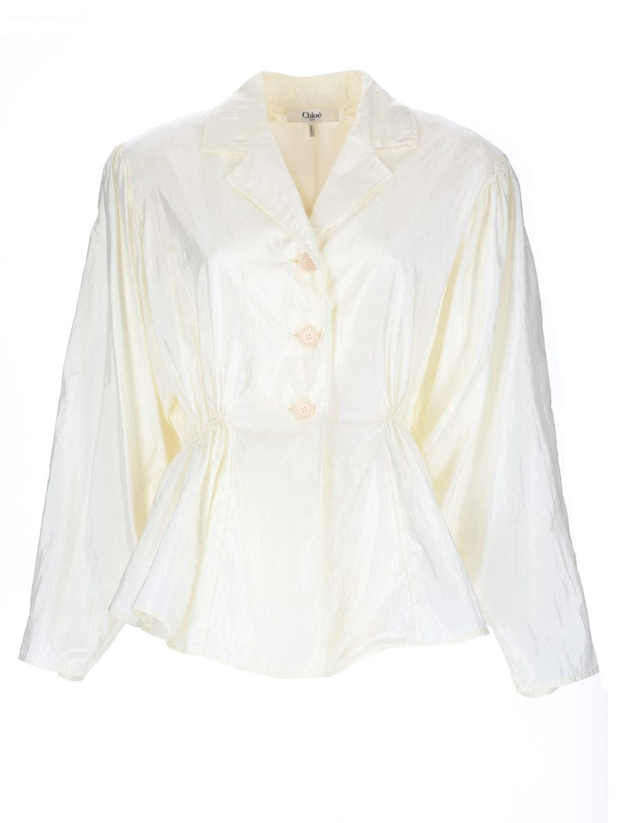 CHLOÉ CHLOÉ - SILK BLEND TOP