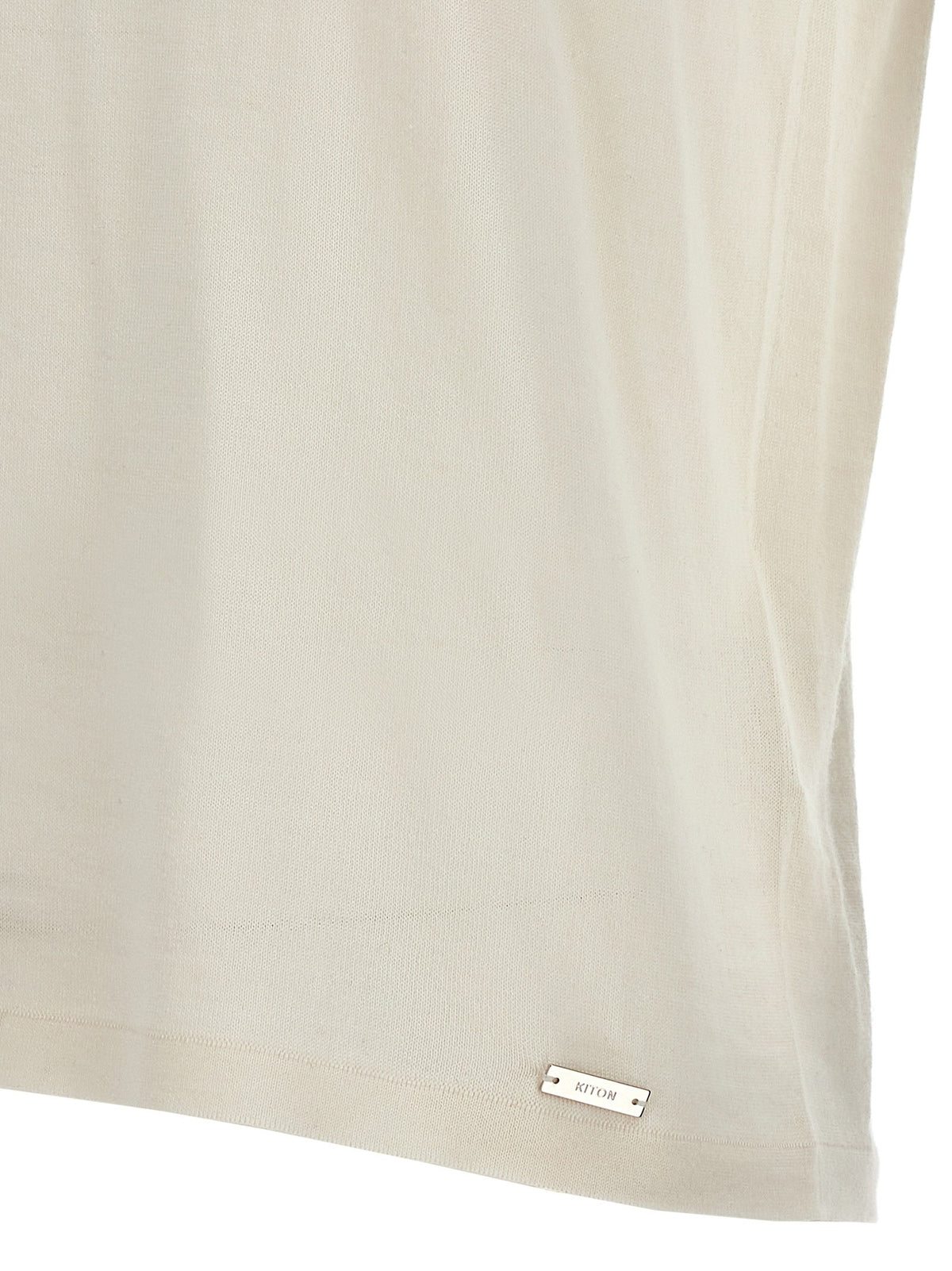 KITON - Silk cashmere t-shirt