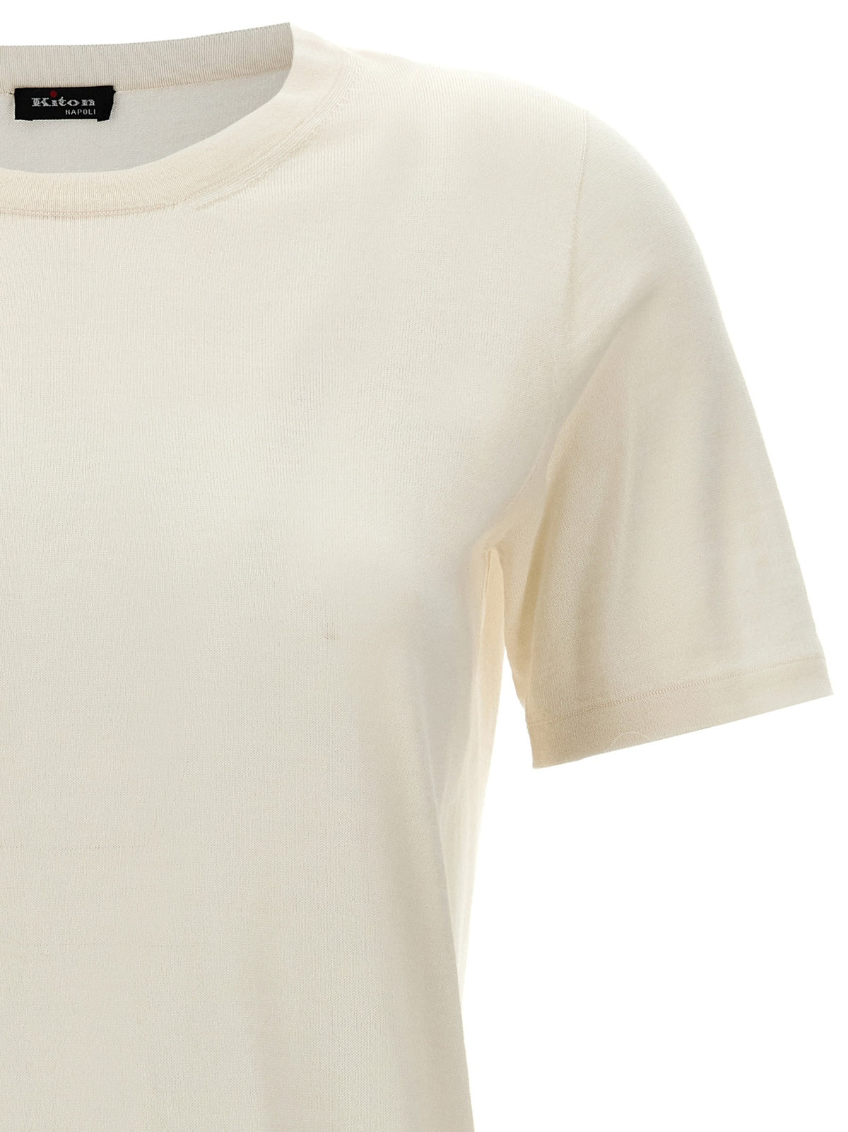 KITON - Silk cashmere t-shirt