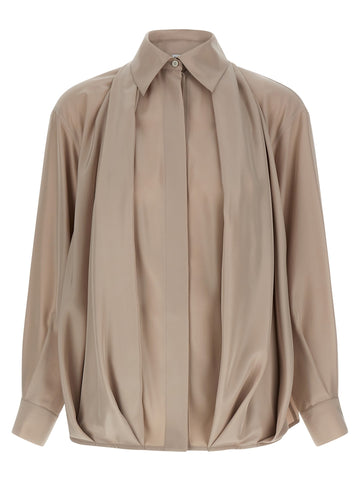 LOEWE - Silk draped shirt silk-draped-shirt_14d94869-39ed-409e-ba2e-099b4f786474