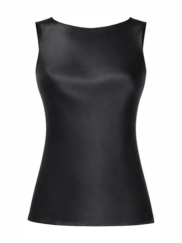 NINA RICCI - SILK DRAPED TOP