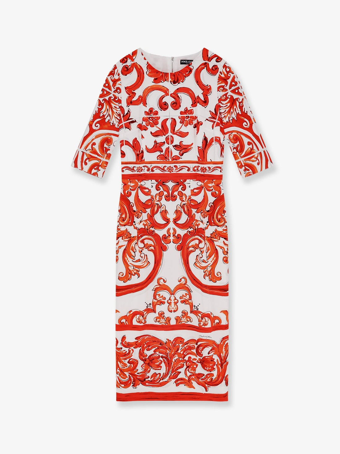 Dolce & Gabbana - 'Maiolica' dress silk-long-dress-with-maiolica-print_ae0e3c95-73e8-4341-981b-e7825e503f8c