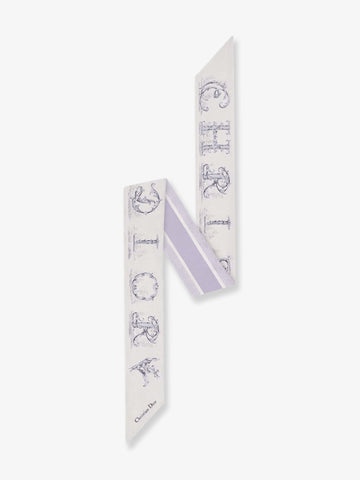 Silk Mitzah Dior Alphabet