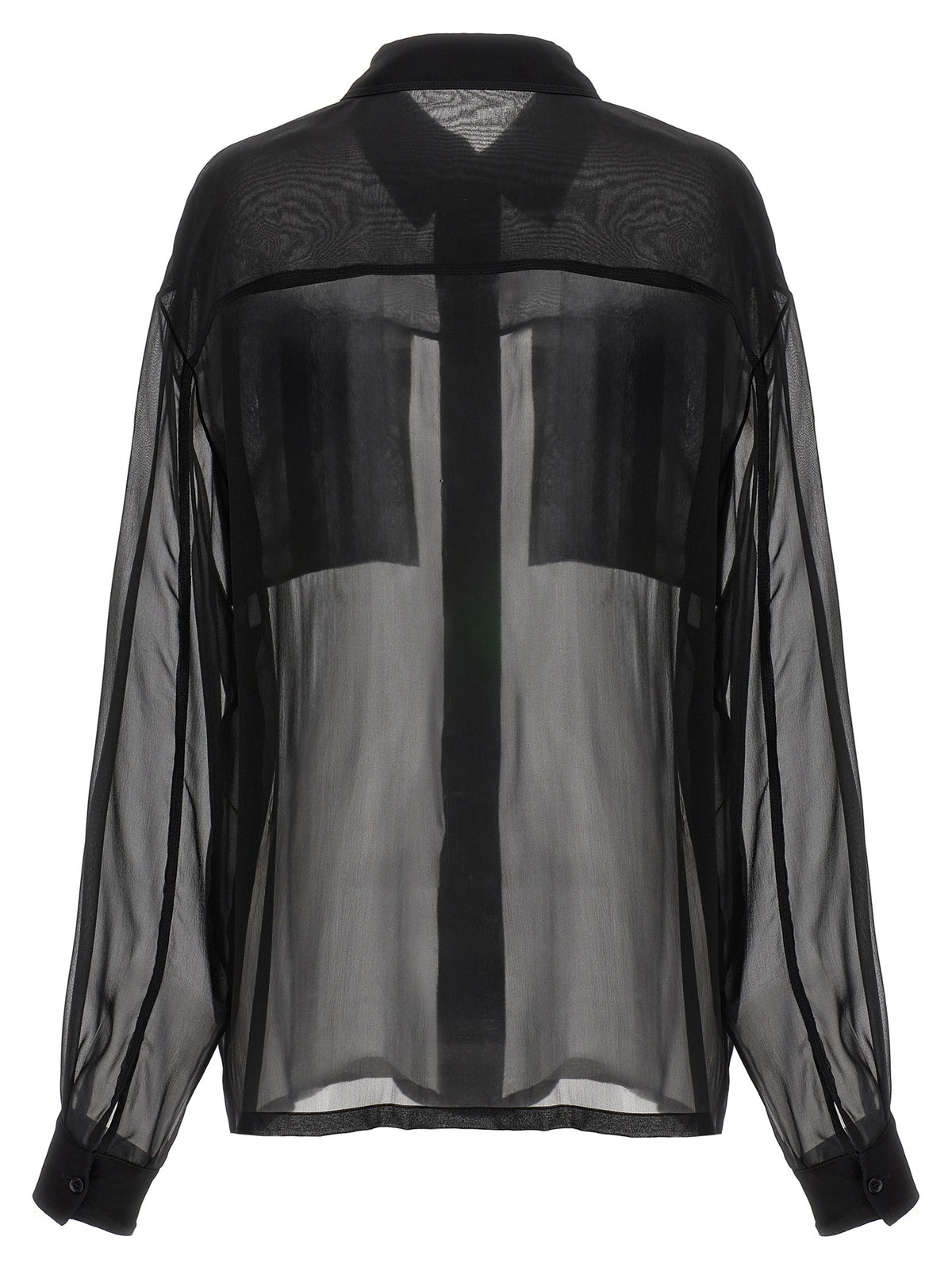Saint Laurent - Silk muslin shirt