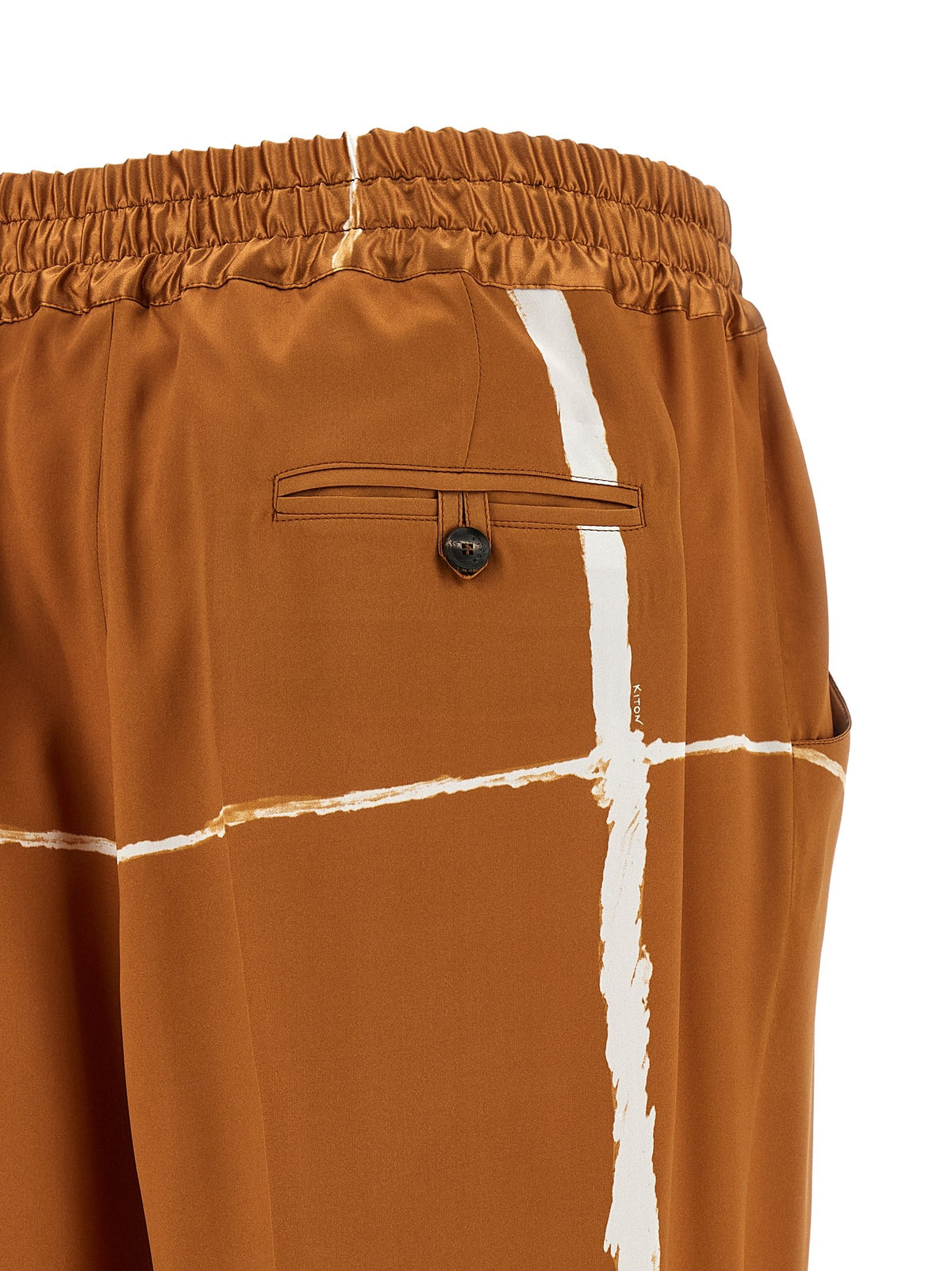 KITON - Silk pants