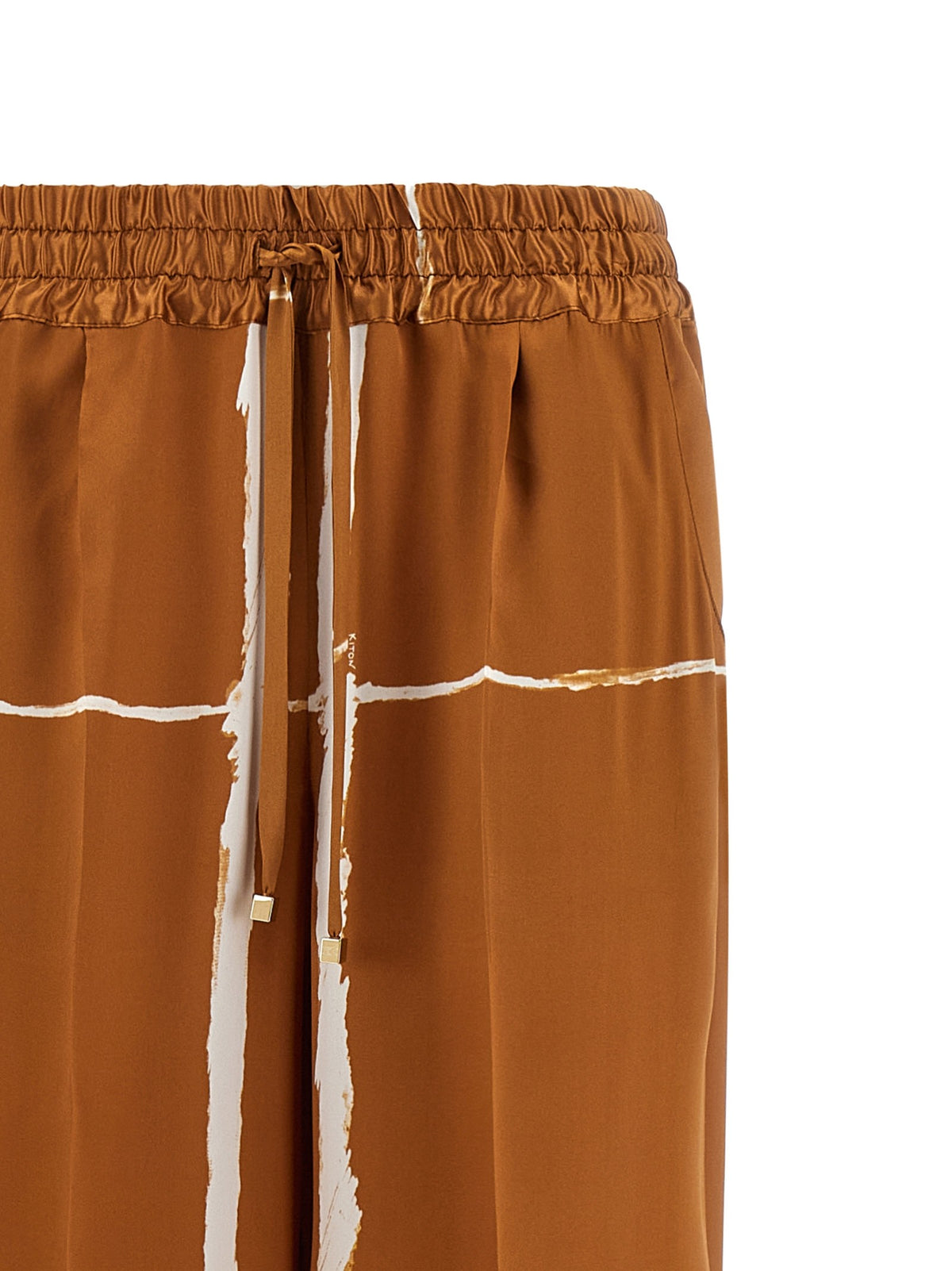 KITON - Silk pants