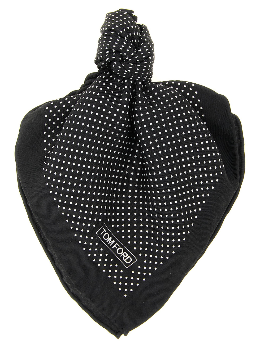 TOM FORD - Silk pocket clutch bag Black U