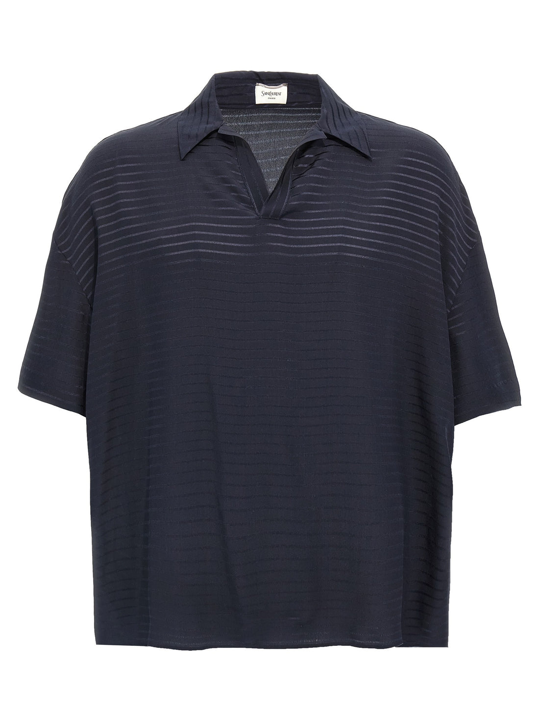 Saint Laurent - Silk polo shirt silk-polo-shirt