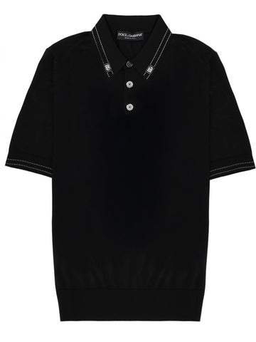 Dolce & Gabbana - SILK POLO. silk-polo_ee4d2b7e-d9a6-470e-af18-dcdb80df79a0