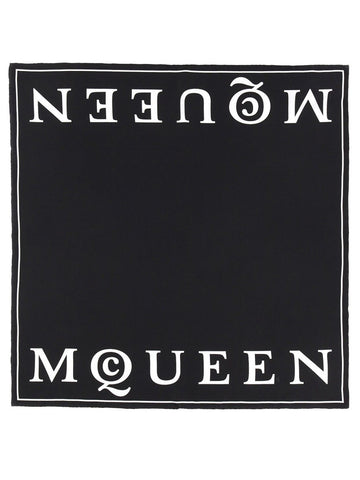 Alexander McQueen Black Silk Scarf silk-scarf_fc568c31-b603-4b0e-b673-7c6139cb6df6