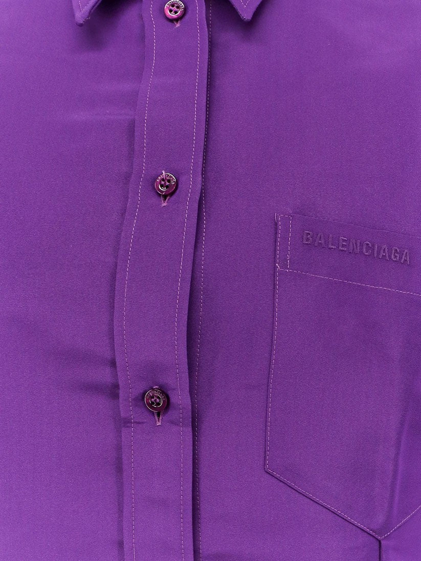 Balenciaga Balenciaga - Silk shantung shirt