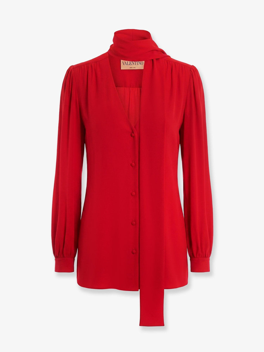 Valentino - Silk shirt with bow silk-shirt-with-bow_2d481a88-c524-4ea0-adb8-02ff673e929e
