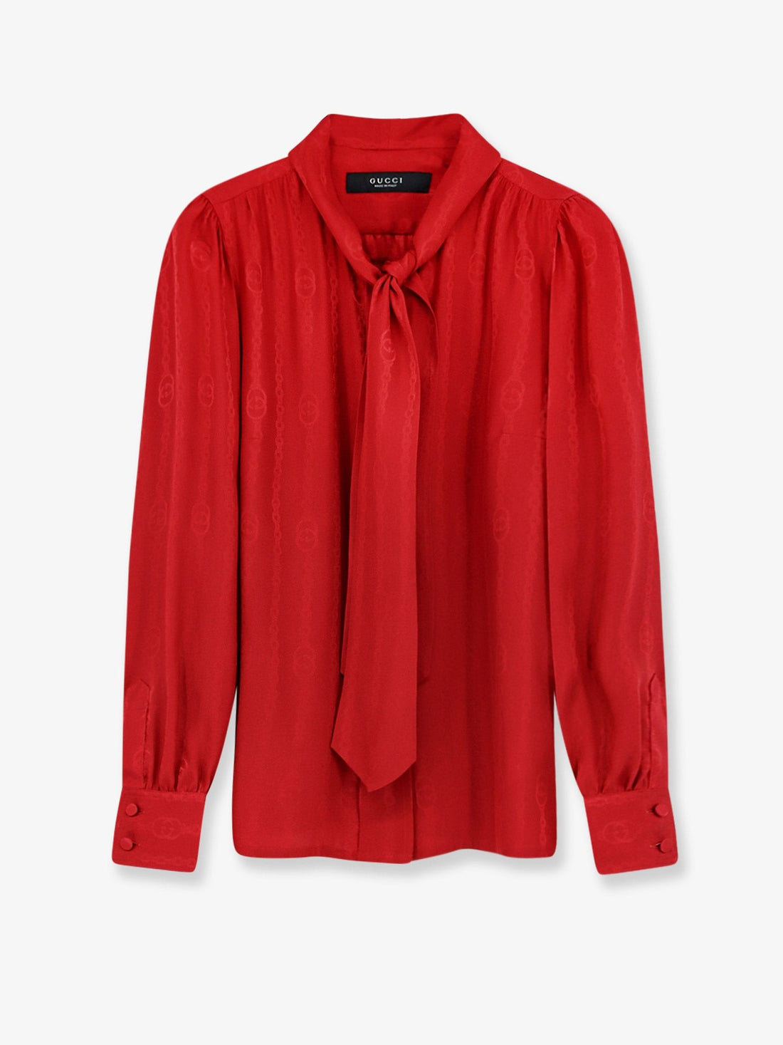 Gucci - Silk shirt with bow silk-shirt-with-bow_d1151c6e-7858-497f-b848-f2b5426f2efc