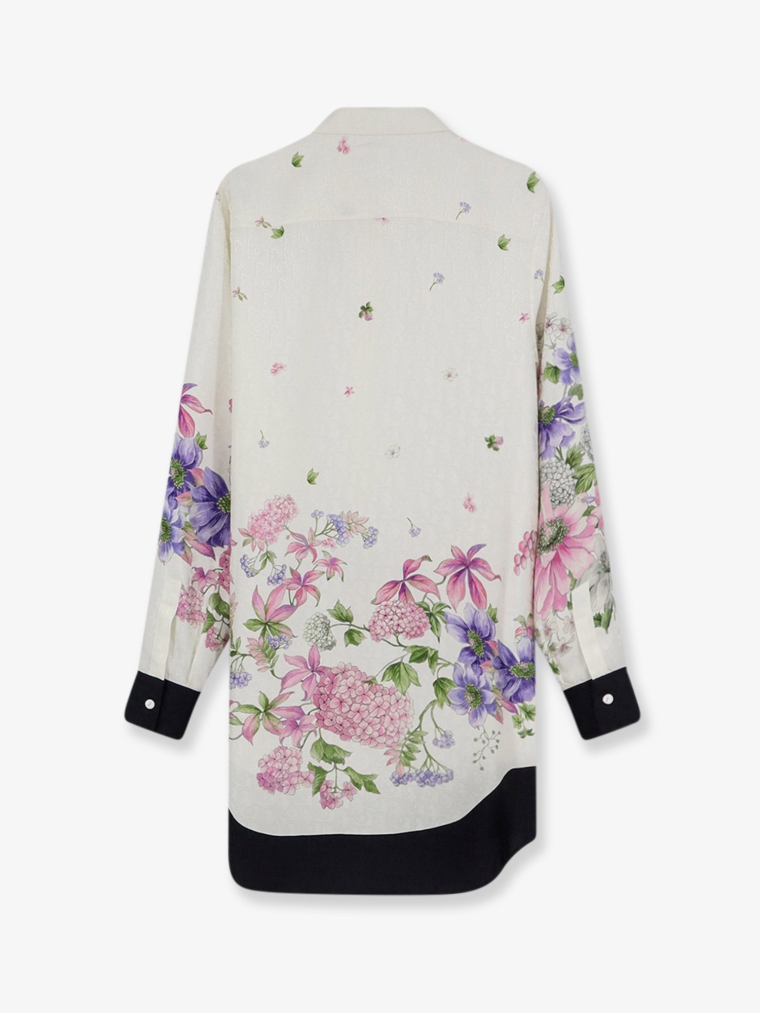 Dior Dior - Silk shirt with Dior Hortensia Garden print