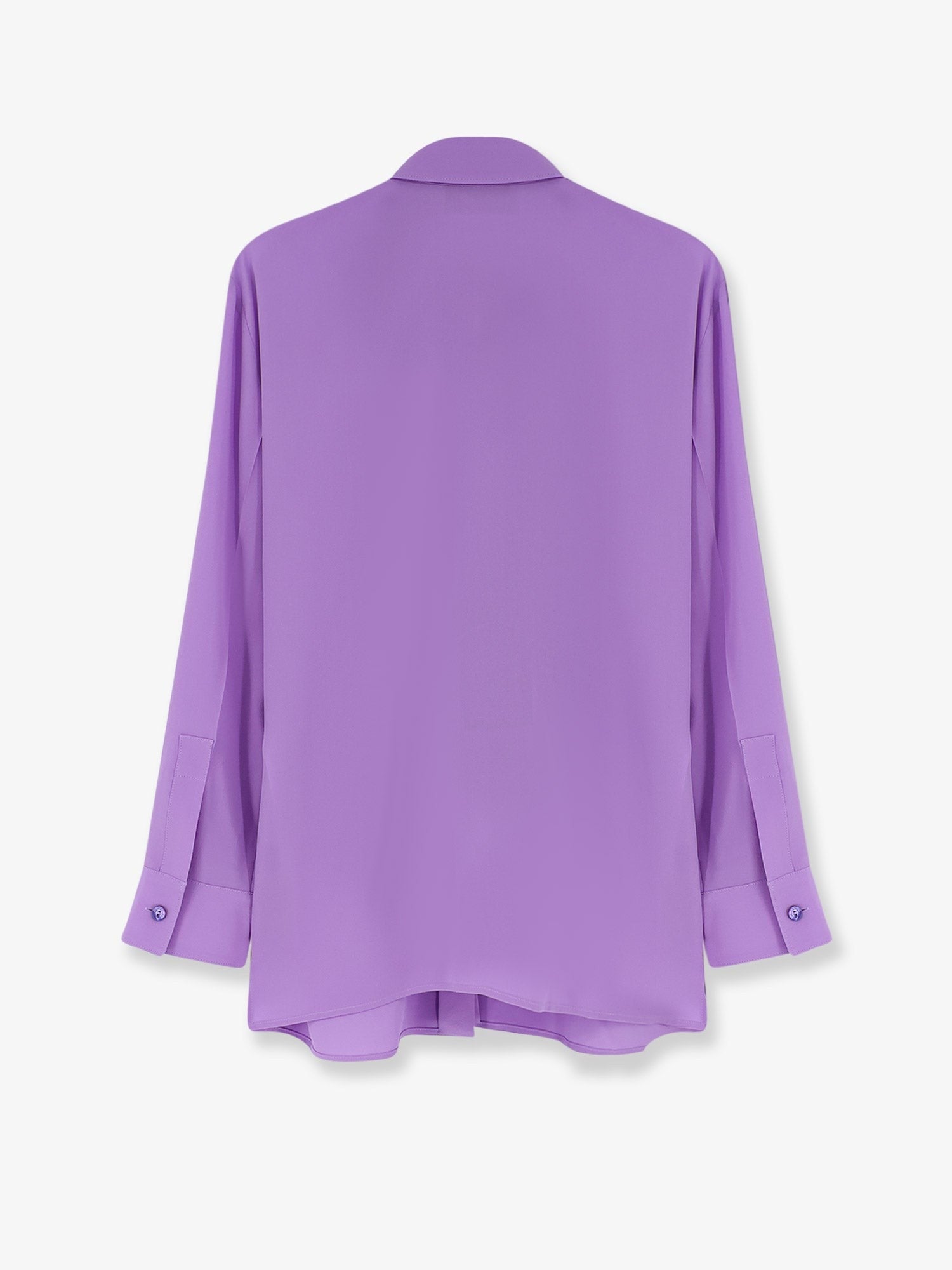 Silk shirt with GG embroidery