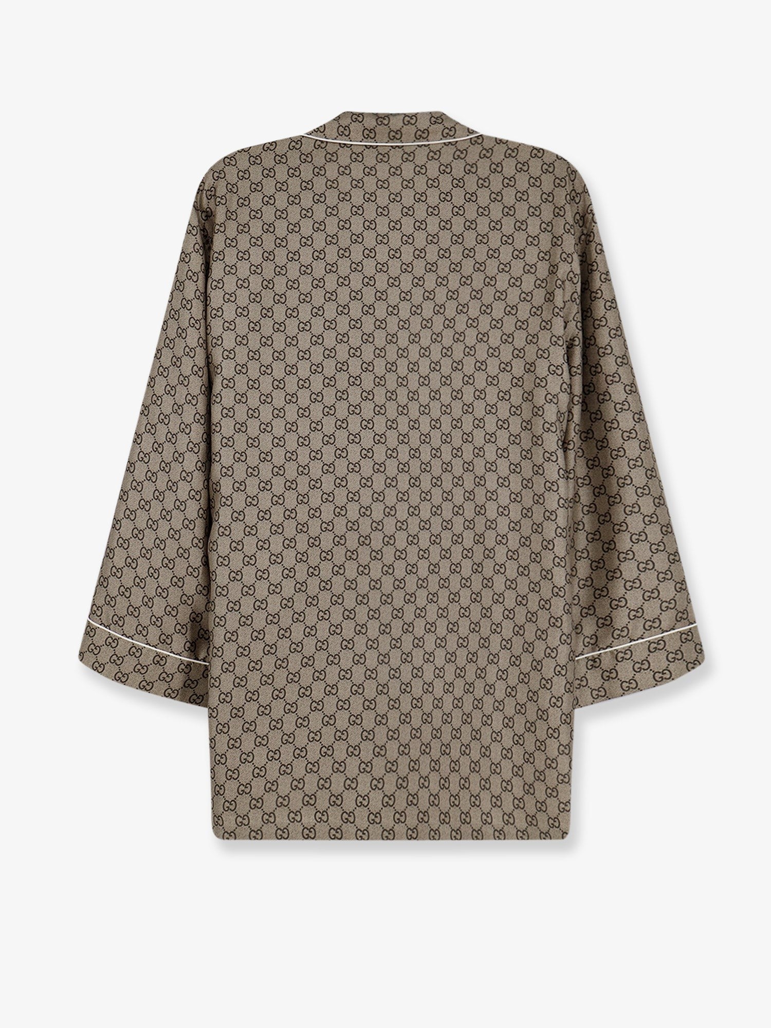 Gucci - Silk shirt with GG print