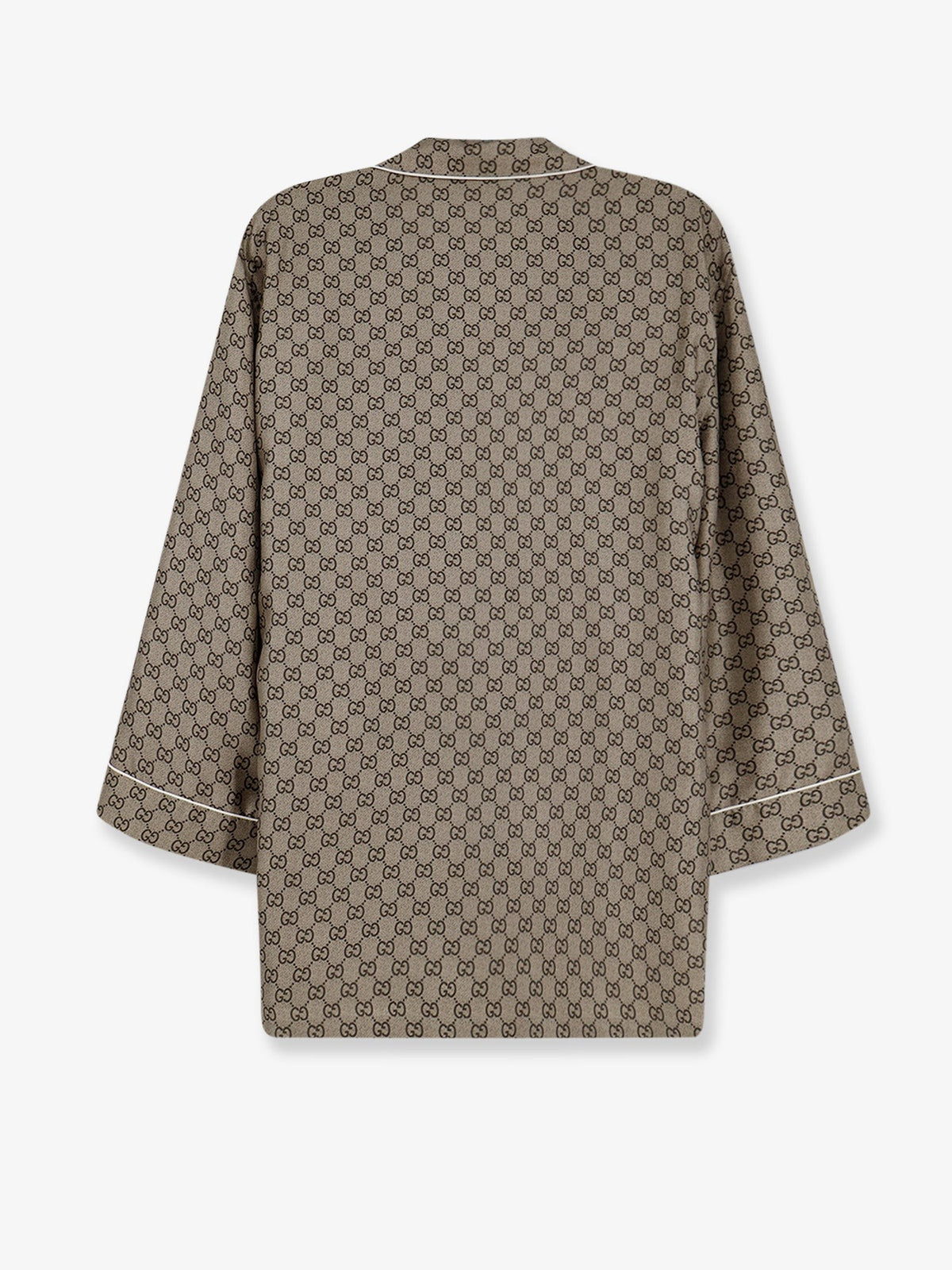 Gucci - Silk shirt with GG print