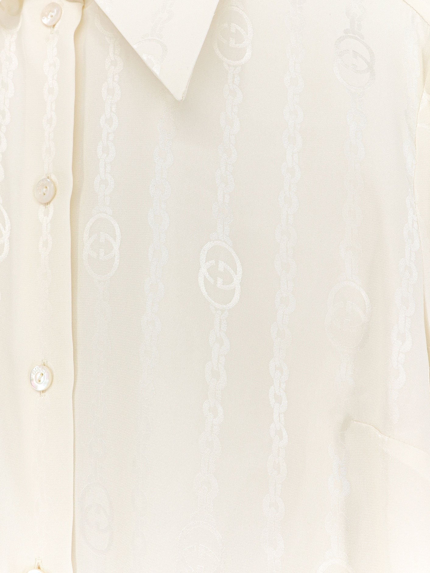 Gucci Gucci - Silk shirt with iconic print