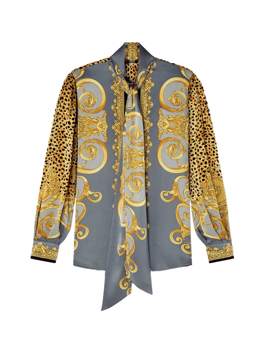 Versace - SILK SHIRT silk-shirt_1eade972-9516-4b13-be1e-319517508b35
