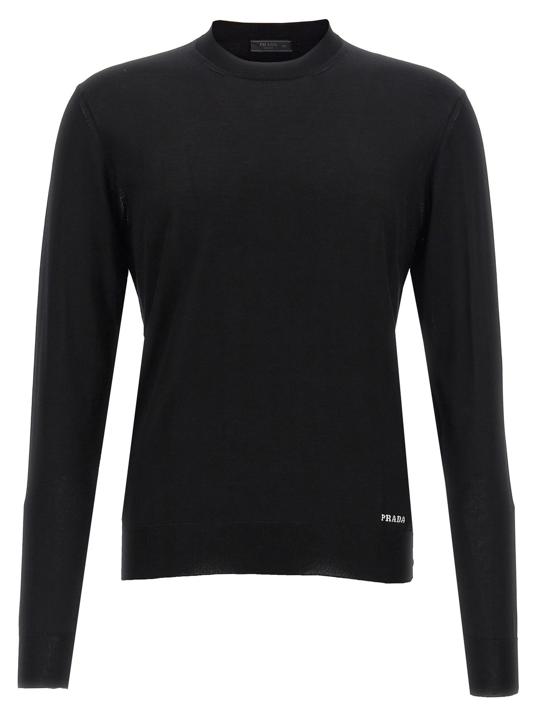 PRADA - Silk sweater Black