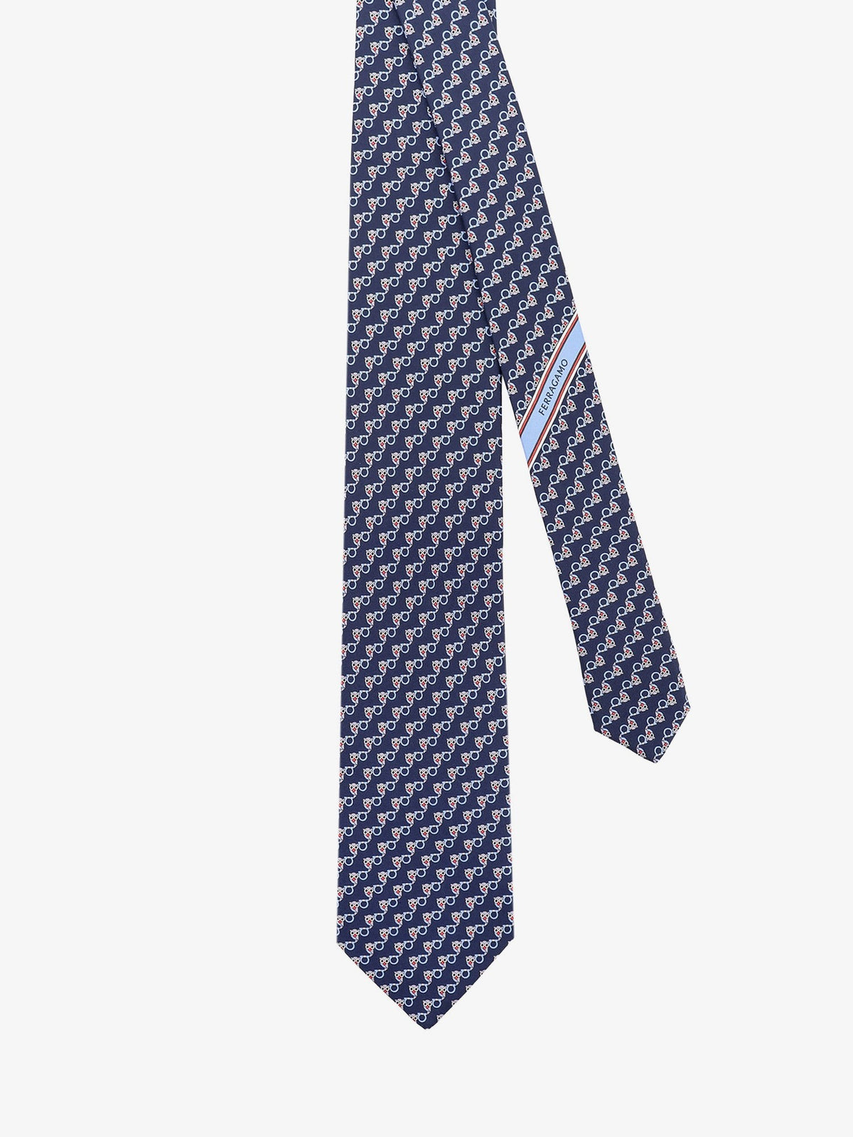 Ferragamo - Silk tie with Owl print