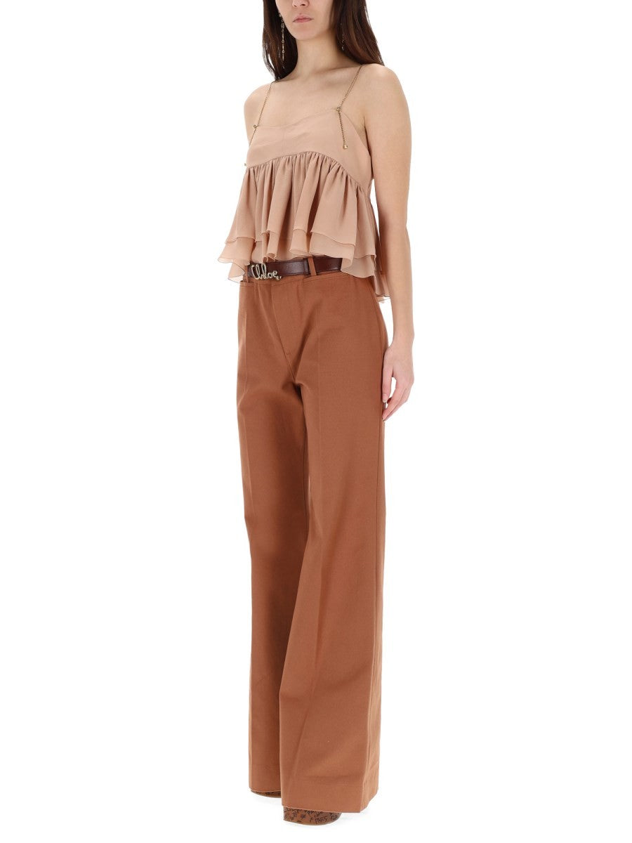 CHLOÉ CHLOÉ - SILK TOP