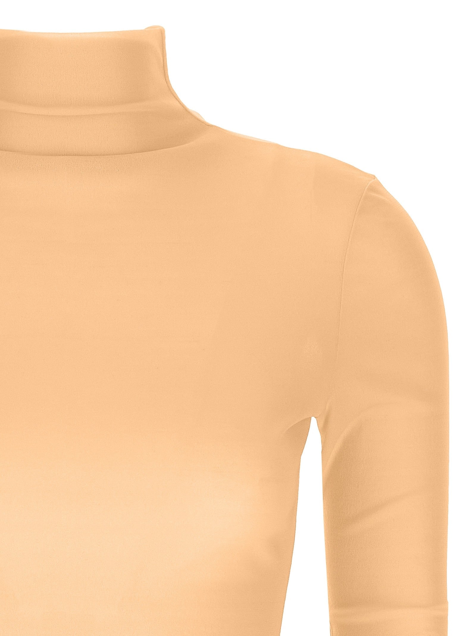 JIL SANDER - Silk turtleneck top