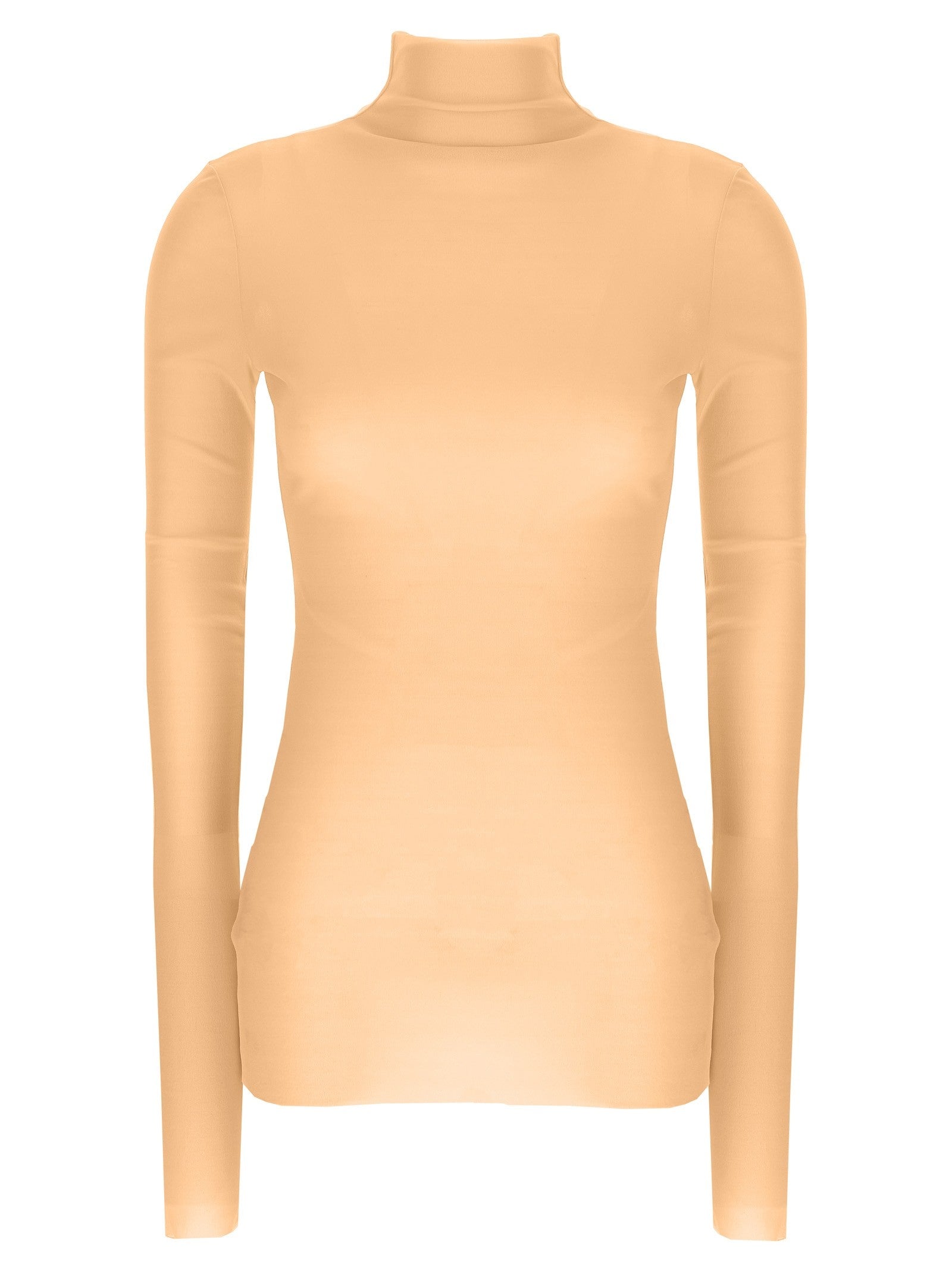 JIL SANDER - Silk turtleneck top