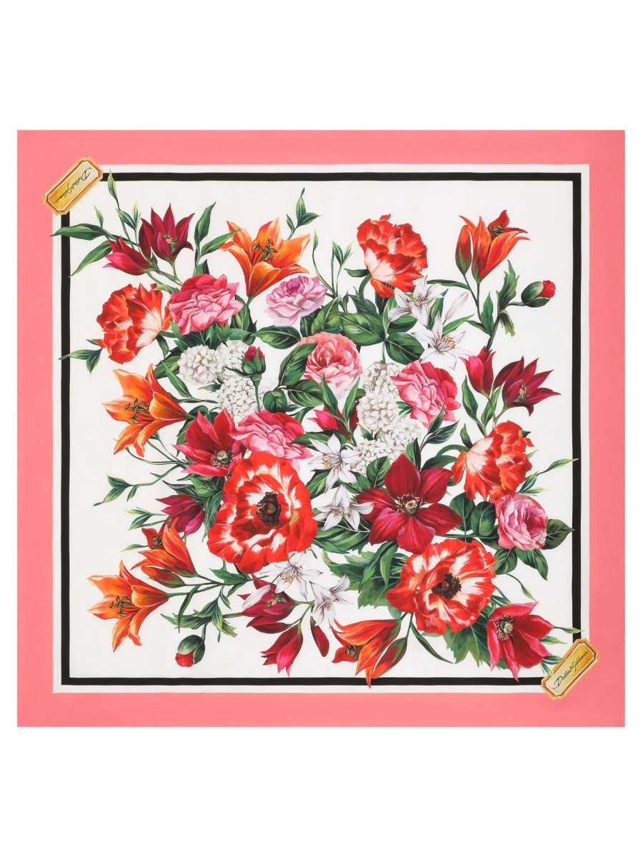 Dolce & Gabbana - Silk Twill Floral Print Scarf silk-twill-floral-print-scarf_22651757-d4d7-49fc-a454-566c8277479c