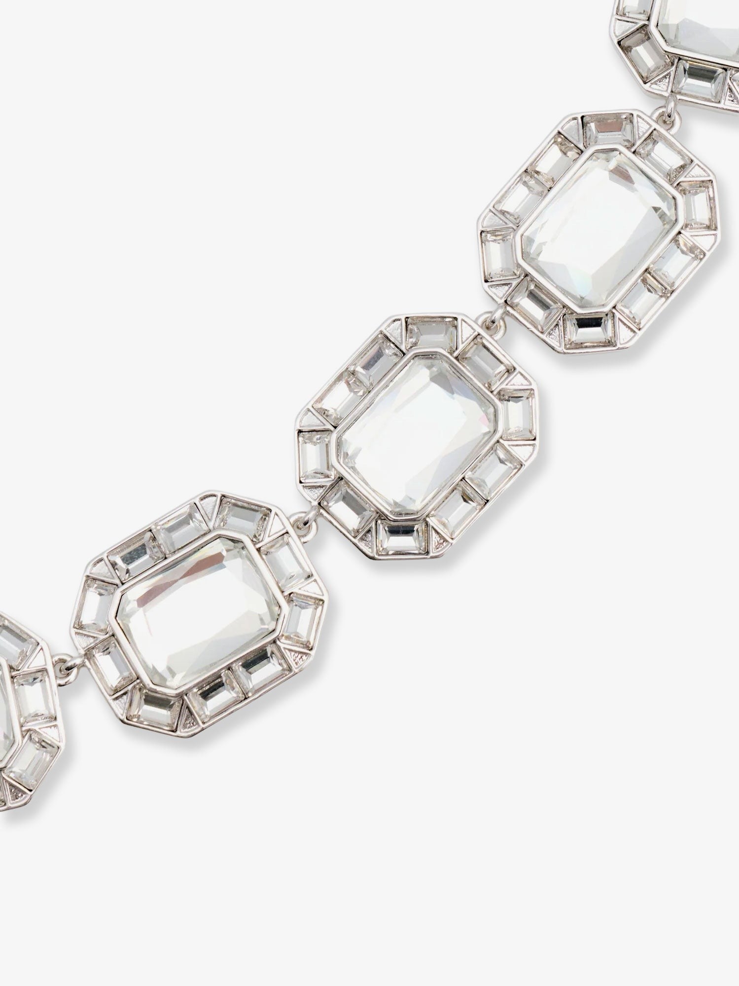 SELF PORTRAIT SELF PORTRAIT - Silver Crystal Necklace