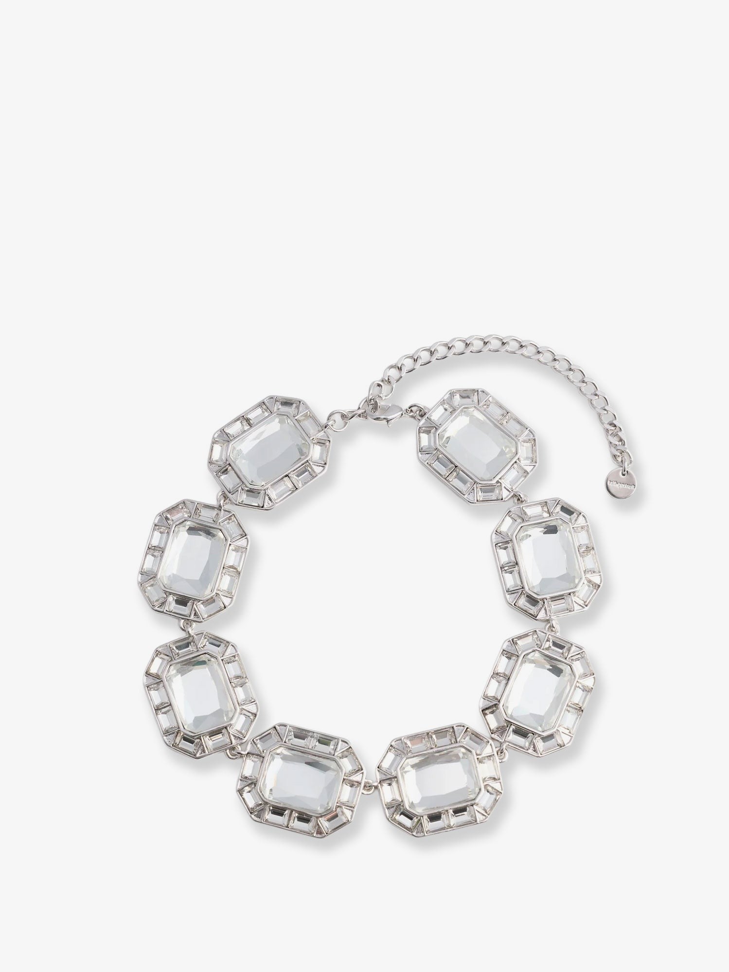 SELF PORTRAIT SELF PORTRAIT - Silver Crystal Necklace