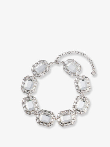 SELF PORTRAIT SELF PORTRAIT - Silver Crystal Necklace