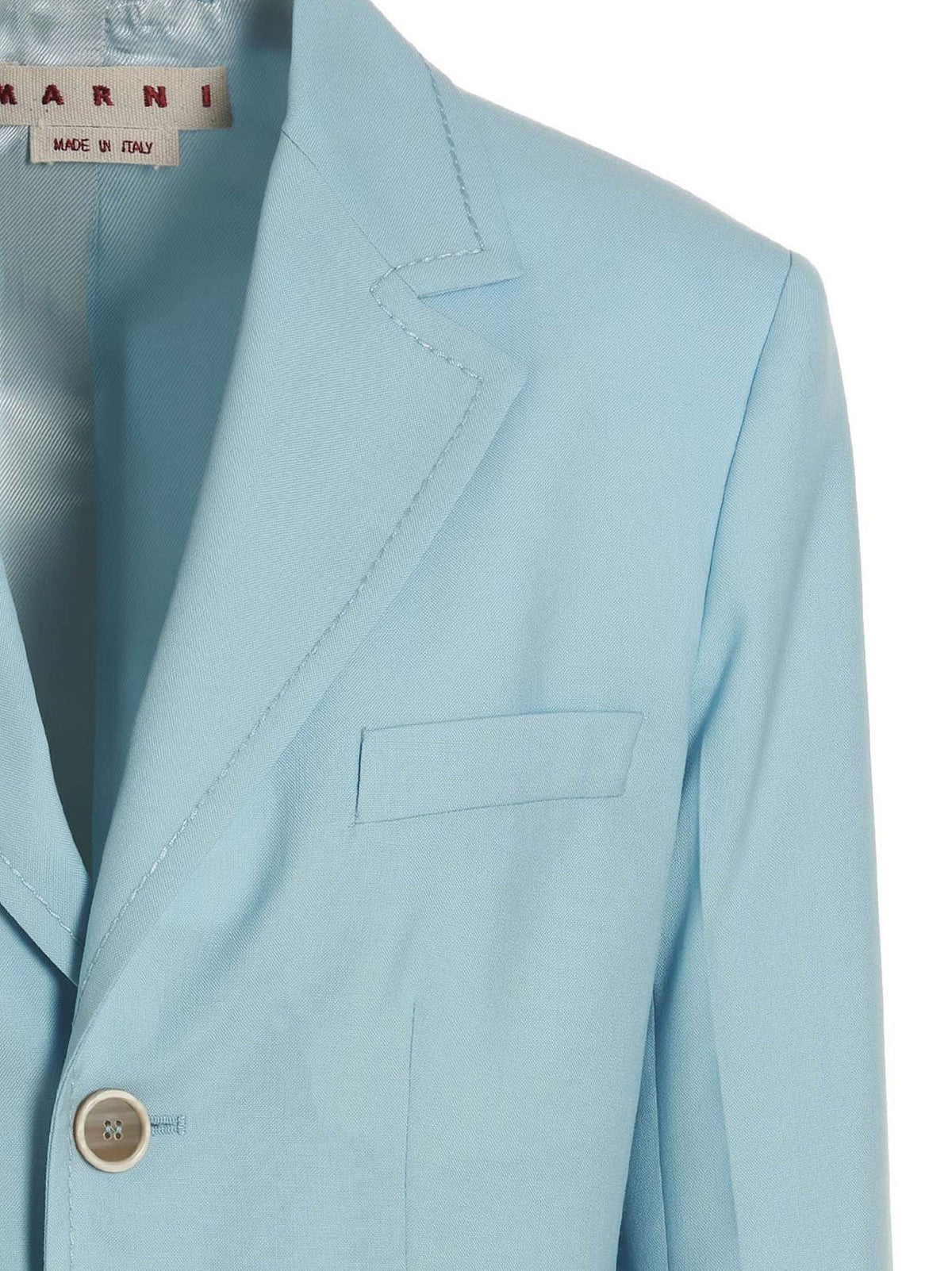 Marni - Single-breasted blazer jacket