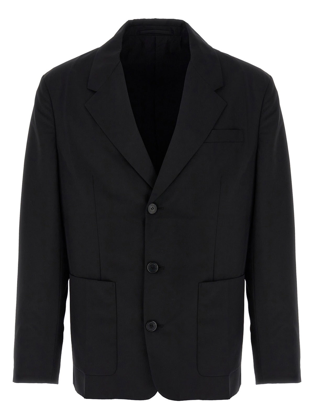 PRADA - Single-breasted blazer Black