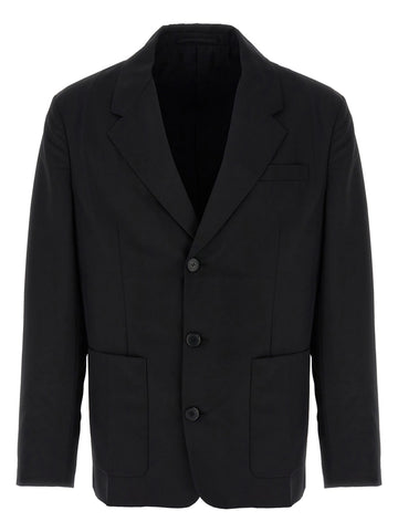 PRADA - Single-breasted blazer Black