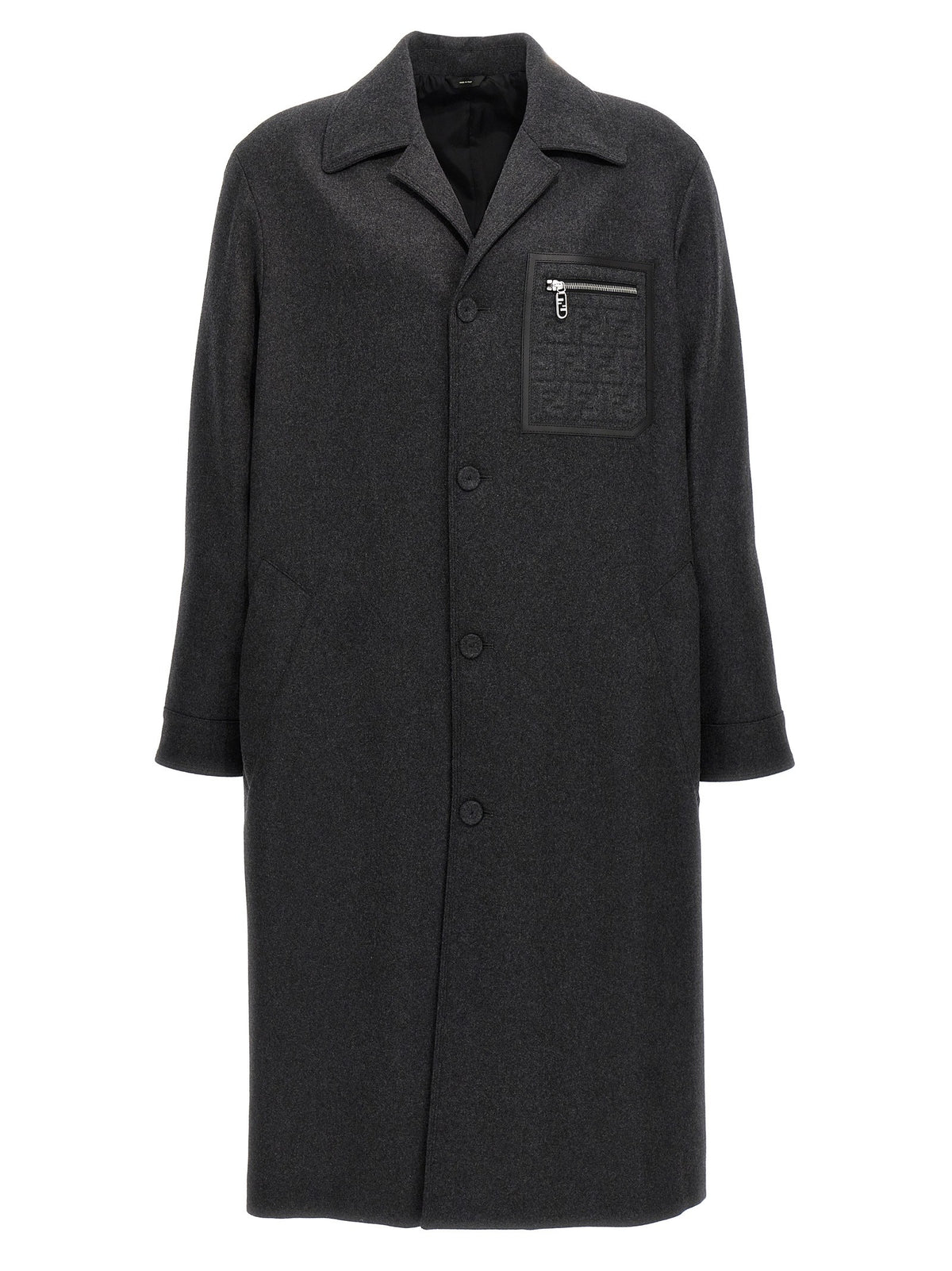 Fendi - Single-breasted cashmere coat single-breasted-cashmere-coat