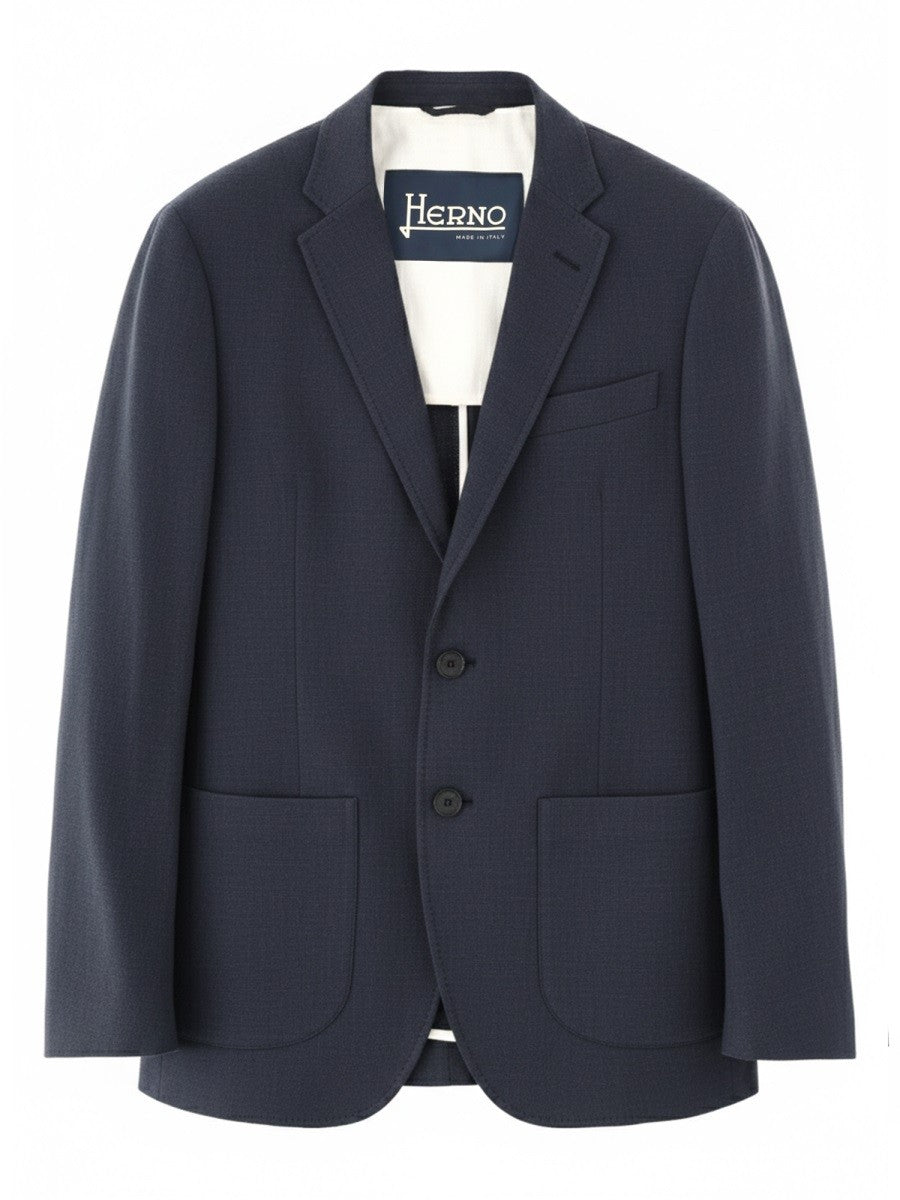 Herno - SINGLE-BREASTED LINEN JACKET single-breasted-linen-jacket_a5dc8ab0-0c40-4362-b99d-fc8a735be83f