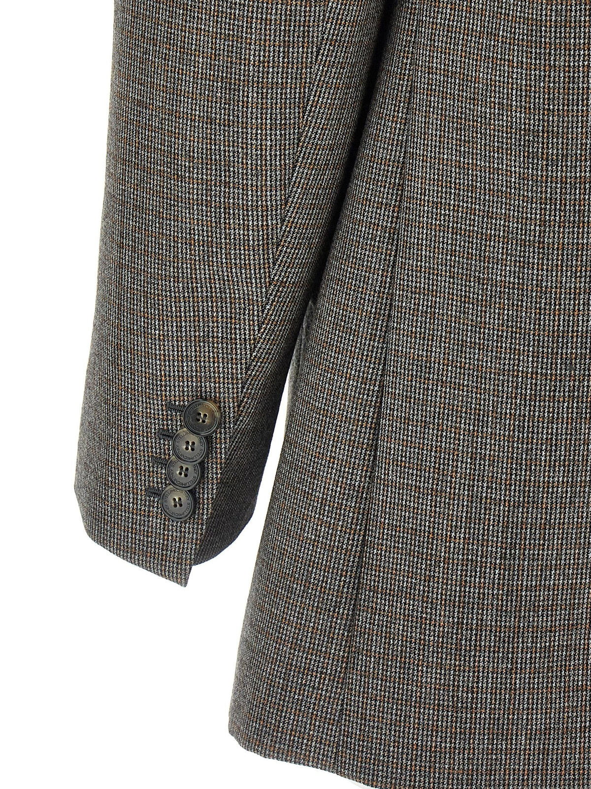stella mccartney - Single-breasted micro houndstooth blazer