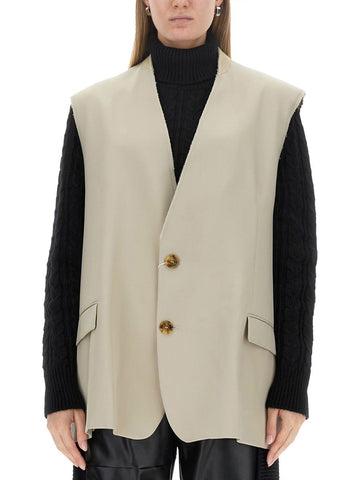MM6 MAISON MARGIELA - SINGLE-BREASTED VEST single-breasted-vest_19865359-c245-466f-879f-cdae625e0f2d