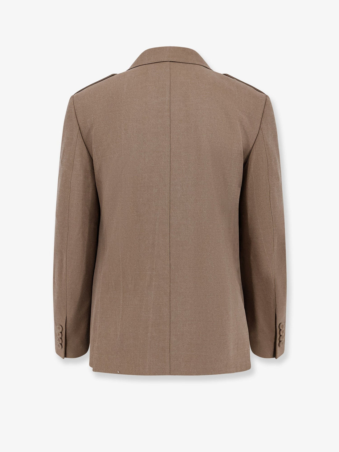 Single-breasted virgin wool blazer