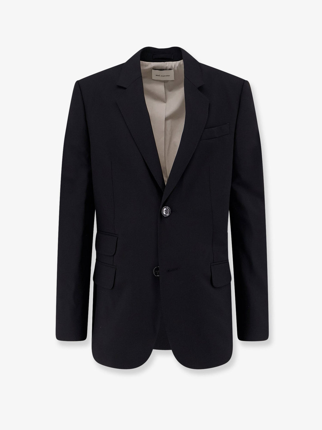 AMI PARIS AMI PARIS - Single-breasted virgin wool blazer