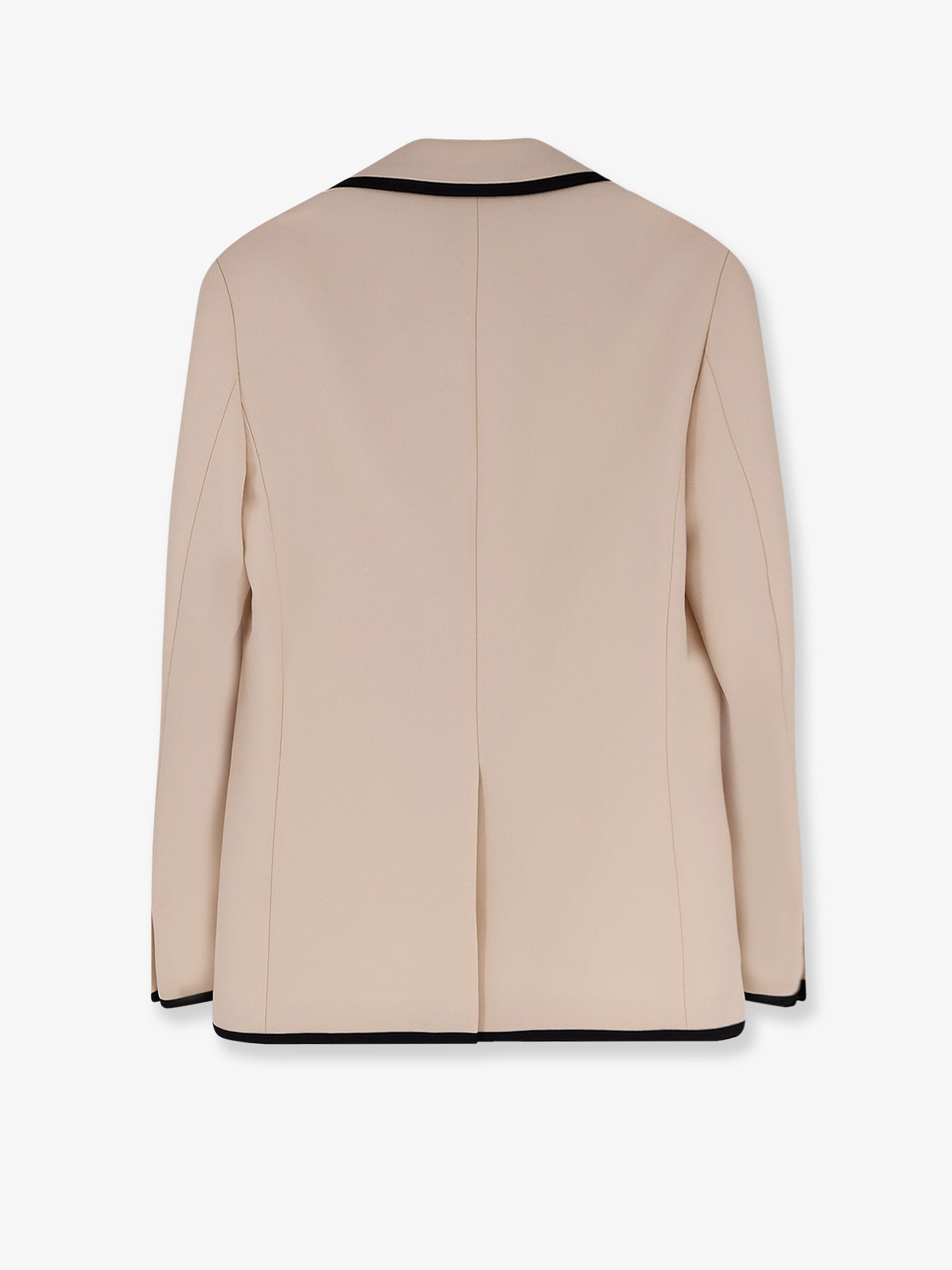 Single-breasted virgin wool blazer